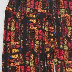 Brown tiles, Lularoe leggings Tall & Curvy TC